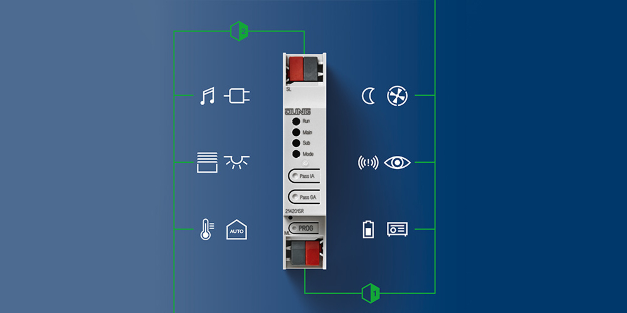 KNX Bereichs- und Linienkoppler bei Elektro Hafner GmbH in Gmund am Tegernsee