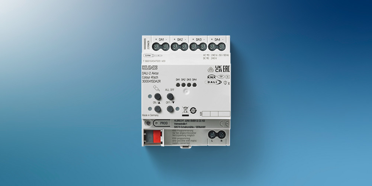 KNX DALI 2 Gateway Colour bei Elektro Hafner GmbH in Gmund am Tegernsee